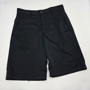 Under Armour boys' black golf shorts size 16